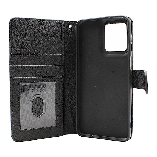 New Standcase Motorola Moto G55 5G Plånboksfodral Ljusblå