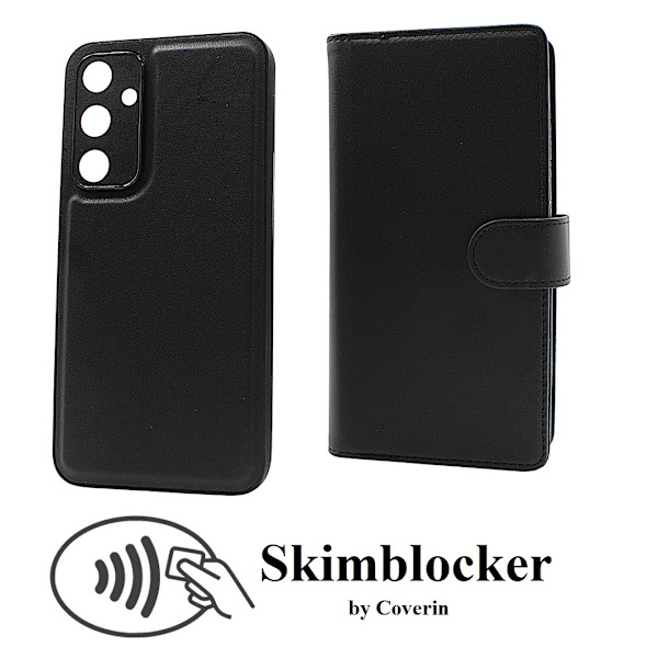 Skimblocker XL Magnet Fodral Samsung Galaxy A55 5G Svart