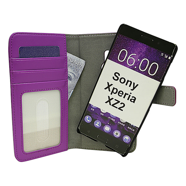 Magnet Wallet Sony Xperia XZ2 (H8266) Lila
