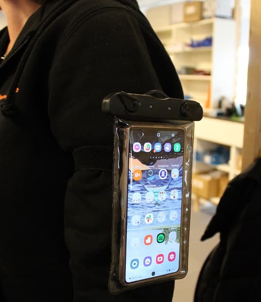 Vattentät mobilfodral