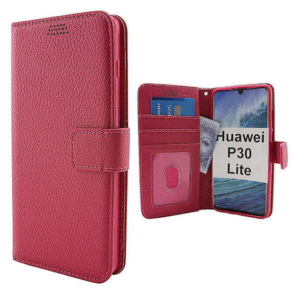 New Standcase Wallet Huawei P30 Lite Hotpink