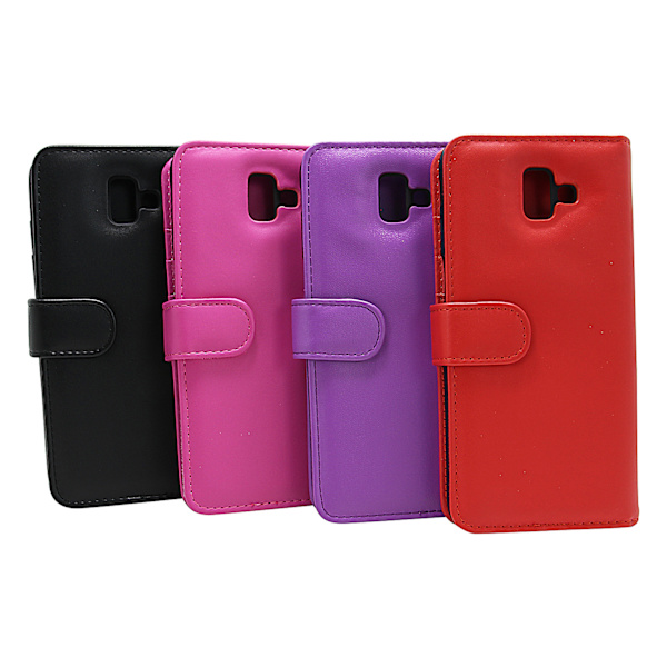 Skimblocker Plånboksfodral Samsung Galaxy J6 Plus (J610FN) Lila