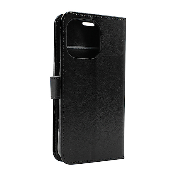 Crazy Horse Wallet iPhone 13 Pro (6.1) Brun