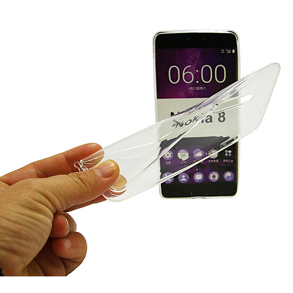 Ultra Thin TPU Skal Nokia 8