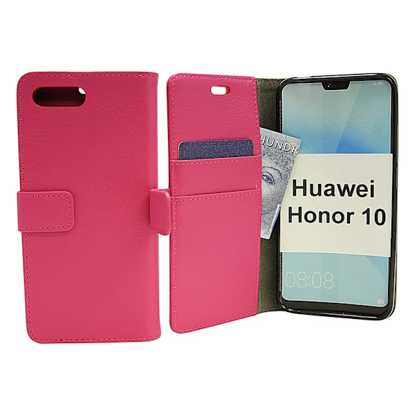 Standcase Wallet Huawei Honor 10 Hotpink