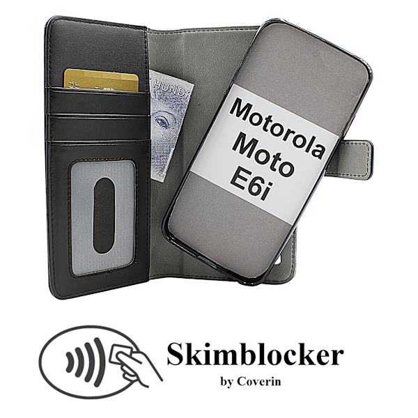 Skimblocker Magnet Fodral Motorola Moto E6i