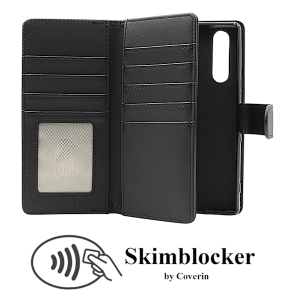 Skimblocker Sony Xperia 5 (J9210) XL Plånboksfodral