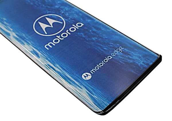 Full Frame Glas skydd Motorola Edge (Svart)
