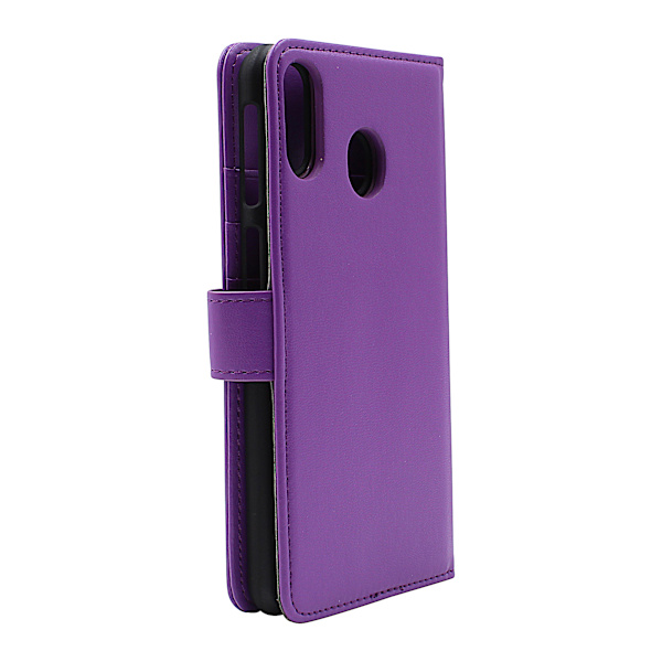 Skimblocker Magnet Wallet Samsung Galaxy M20 (M205F) Lila