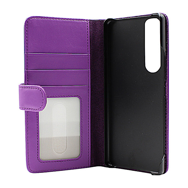 Skimblocker Plånboksfodral Sony Xperia 1 III (XQ-BC52) Svart