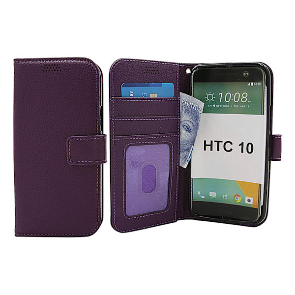 New Standcase Wallet HTC 10 Lila