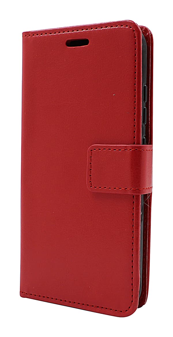 Crazy Horse Wallet Nokia 2.2 Röd