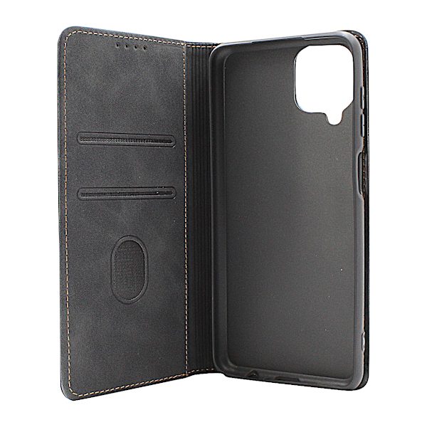 Fancy Standcase Wallet Samsung Galaxy A12 Brun