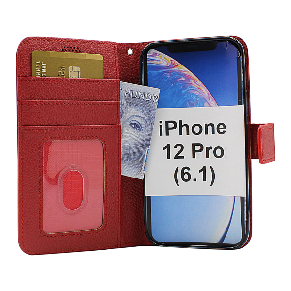 New Standcase Wallet iPhone 12 Pro (6.1) (Svart) Svart