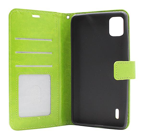 Crazy Horse Wallet Nokia C2 2nd Edition Hotpink