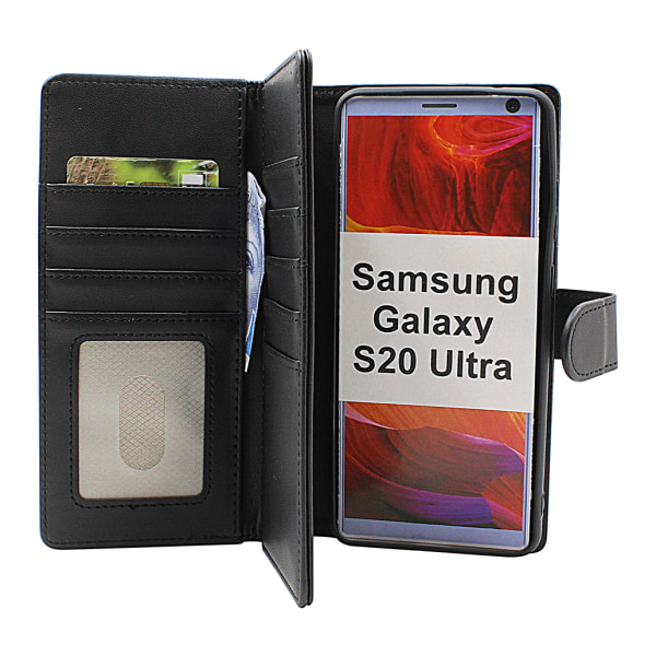 Skimblocker Samsung Galaxy S20 Ultra XL Plånboksfodral