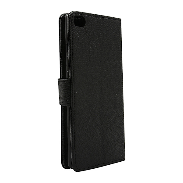 New Standcase Wallet Huawei P8 Svart
