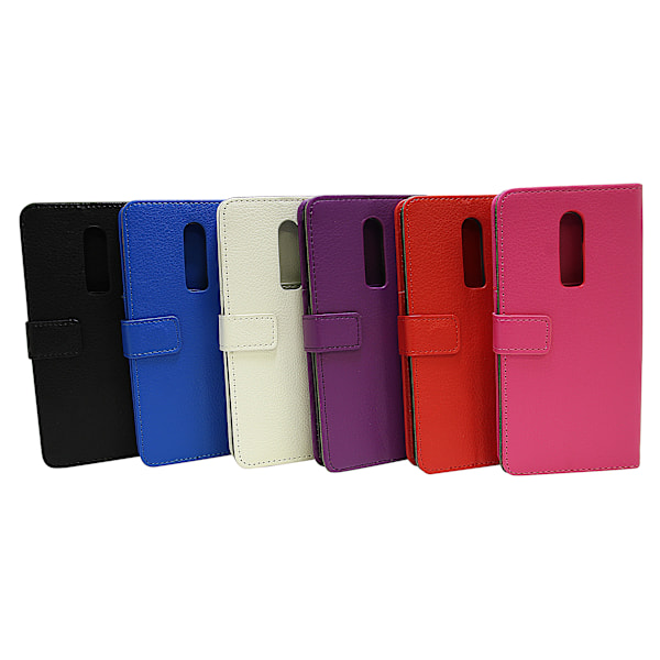 Standcase Wallet OnePlus 6 Vit