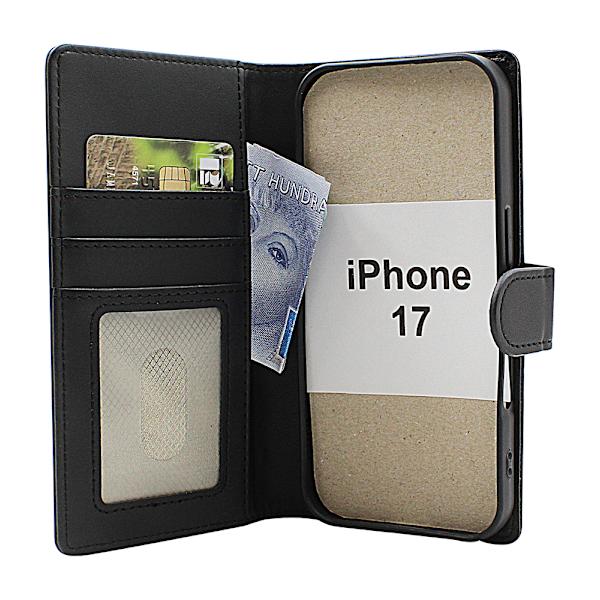 Skimblocker iPhone 17 Plånboksfodral Brandy