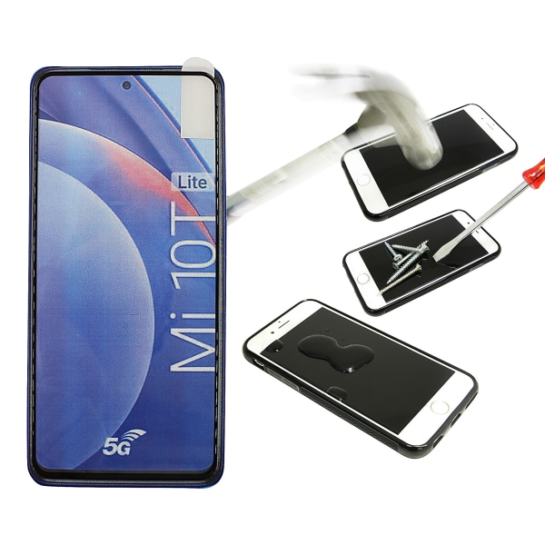 Full Frame Glas skydd Xiaomi Mi 10T Lite (Svart)