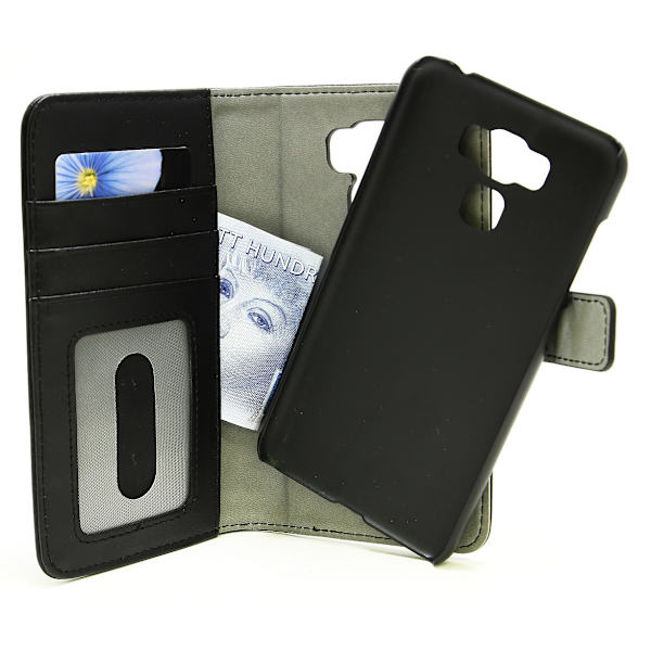 Magnet Wallet Asus ZenFone 3 Max (ZC553KL) Svart