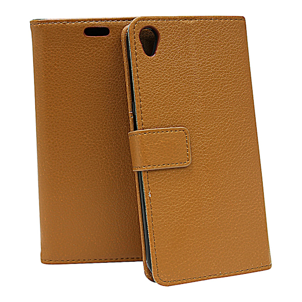 Standcase Wallet Asus ZenFone Live (ZB501KL) Brun