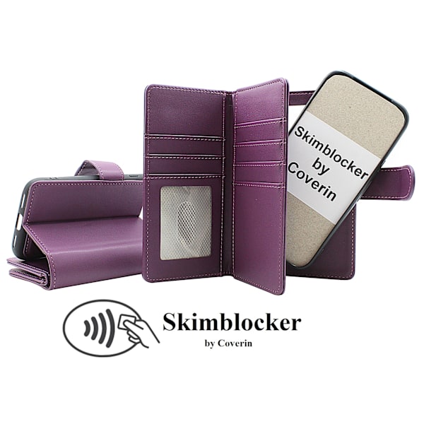 Skimblocker Google Pixel 9 Pro 5G XL Magnet Plånboksfodral Svart
