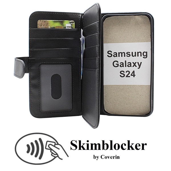 Skimblocker XL Wallet Samsung Galaxy S24 5G (SM-S921B/DS)
