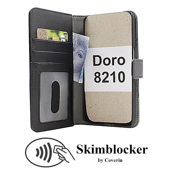 Skimblocker Magnet Fodral Doro 8210 Lila