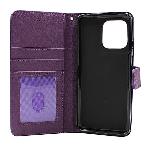New Standcase Wallet Motorola Edge 50 Pro 5G Röd