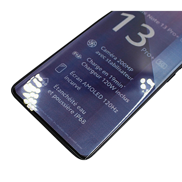 Full Frame Glas skydd Xiaomi Redmi Note 13 Pro+ 5G