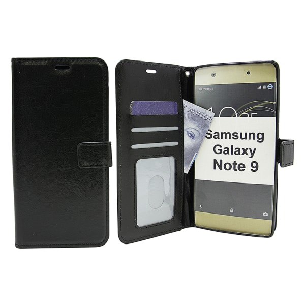 Crazy Horse Wallet Samsung Galaxy Note 9 (N960F/DS) Svart
