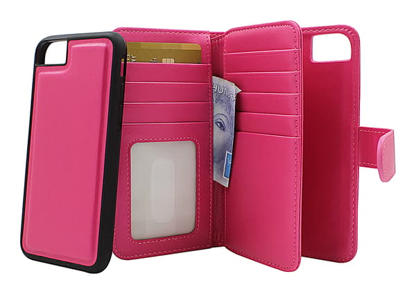 Skimblocker XL Magnet Wallet iPhone 8 Hotpink