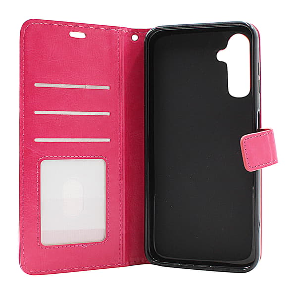 Crazy Horse Wallet Samsung Galaxy A14 5G Grön