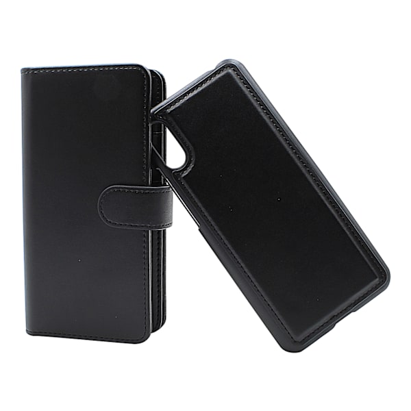 Skimblocker XL Magnet Wallet Huawei Y6 2019 Svart