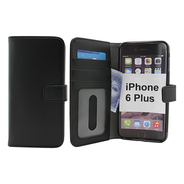 Skimblocker Magnet Wallet iPhone 6 Plus/6s Plus Svart