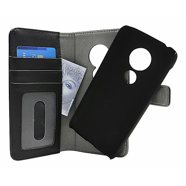 Skimblocker Magnet Wallet Motorola Moto E5 Play Svart