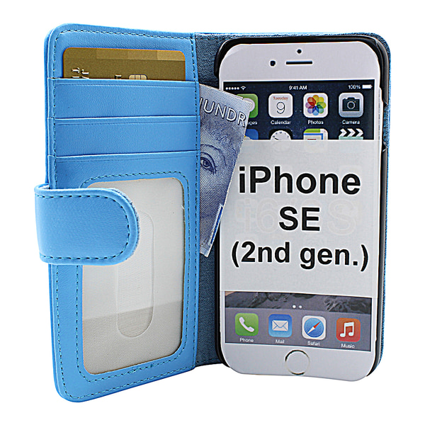 Skimblocker Wallet iPhone SE (2nd Generation) Brun G663