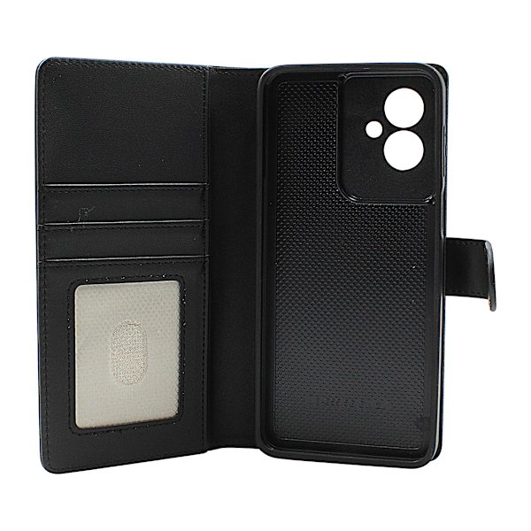 Skimblocker Motorola Moto G55 5G Magnet Plånboksfodral Svart
