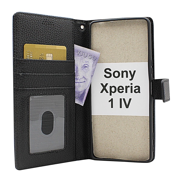 New Standcase Wallet Sony Xperia 1 IV (XQ-CT54) Brun