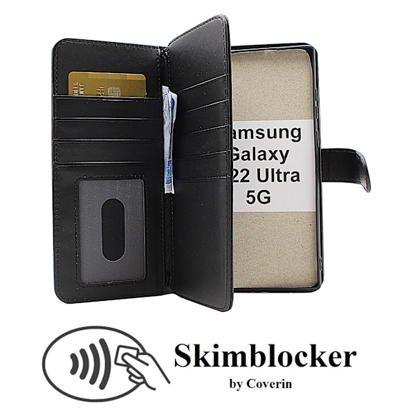 Skimblocker XL Wallet Samsung Galaxy S22 Ultra 5G