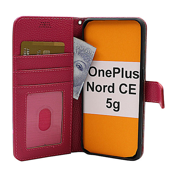 New Standcase Wallet OnePlus Nord CE 5G Hotpink
