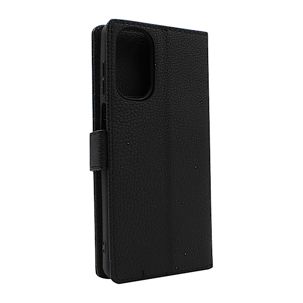 New Standcase Wallet Motorola Moto G62 5G Röd