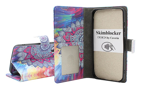 Skimblocker Samsung Galaxy A17 Magnet Plånboksfodral Design