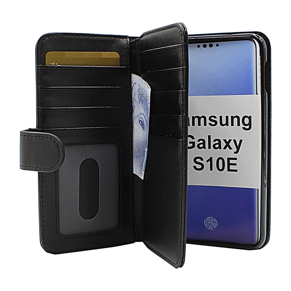 Skimblocker XL Wallet Samsung Galaxy S10e (G970F) (Svart)