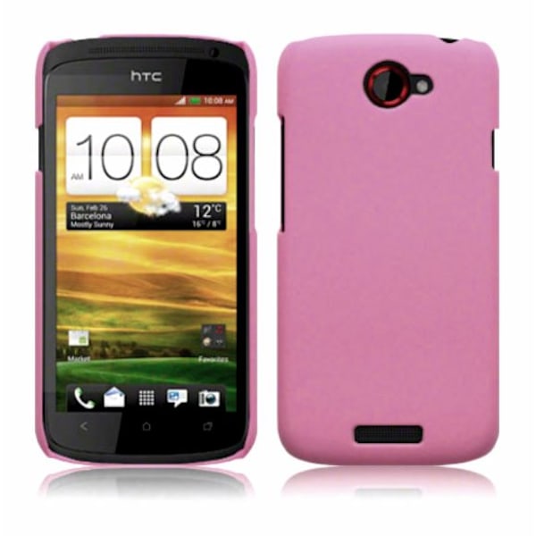 Hardcase skal HTC One S Ljusrosa