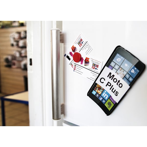 Magnet Wallet Moto C Plus Svart