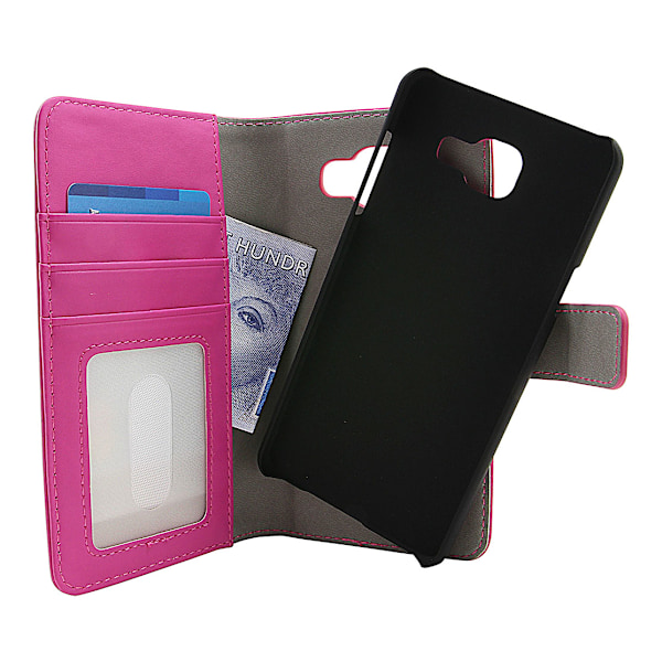 Skimblocker Magnet Wallet Samsung Galaxy A5 2016 (A510F) Hotpink