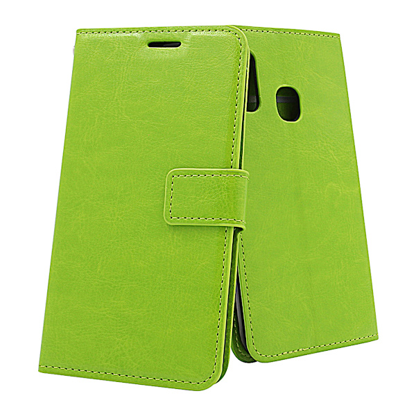 Crazy Horse Wallet Samsung Galaxy A20e (A202F/DS) Grön