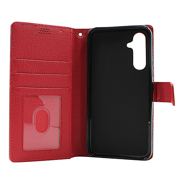 New Standcase Wallet Samsung Galaxy A54 5G Ljusblå